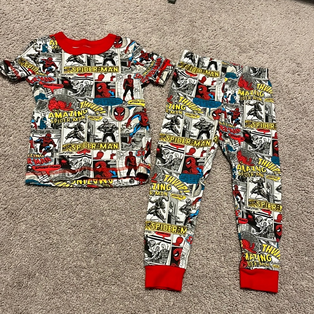 Amazing Spider-Man comic pajamas